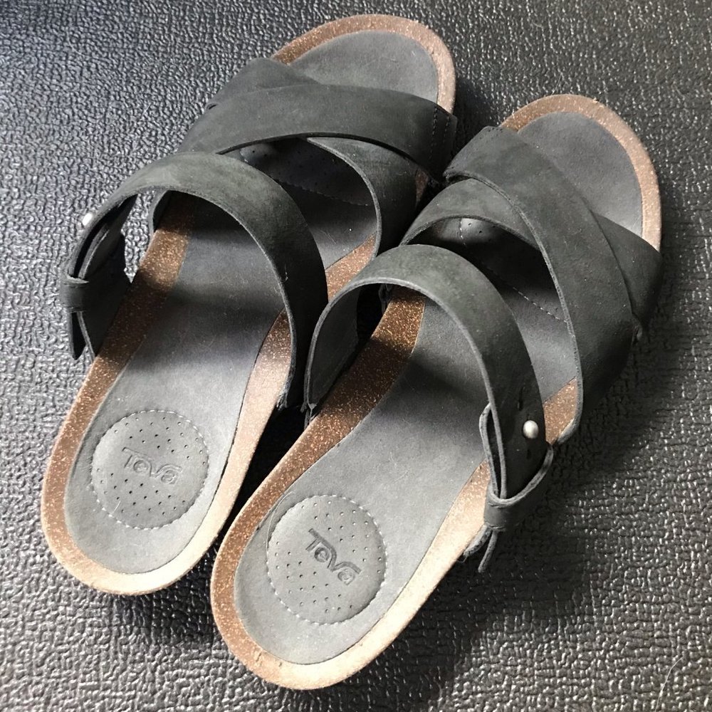 Teva Women's Mahonia Slide Wedge Sandal - Size 9